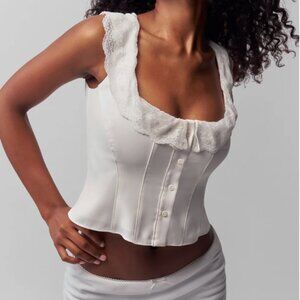 Danielle Guizio Paloma Lace Top NWT